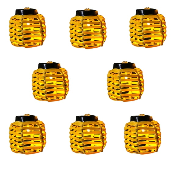 Rattan Ball String Lights Decorative Lantern String Lights - 10ft 15 Lights Indoor Outdoor Patio String Lights for Bedroom Home Pergola Porch Party Backyard, Multiple Functions