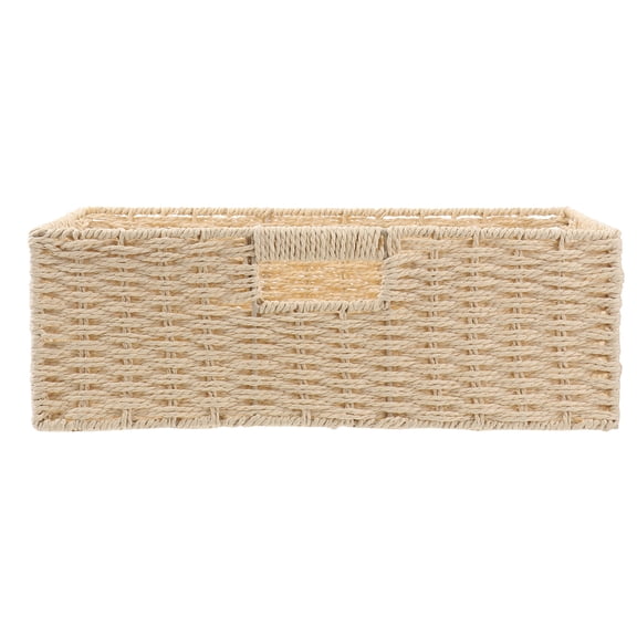 Rattan Basket Drawer Organizer Storage Bread Multi-functional Child