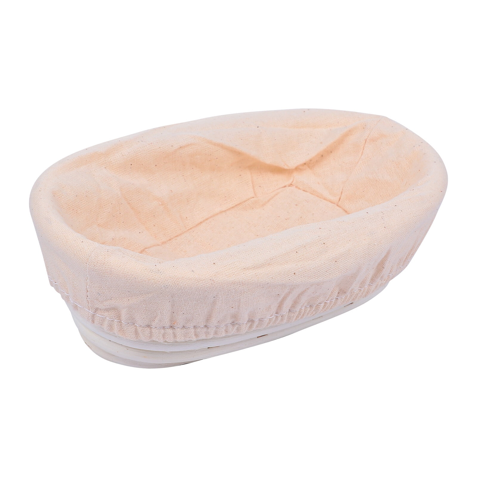 Rattan Bread Proofing Basket Dough Proofing Bowl with Lining (Assorted