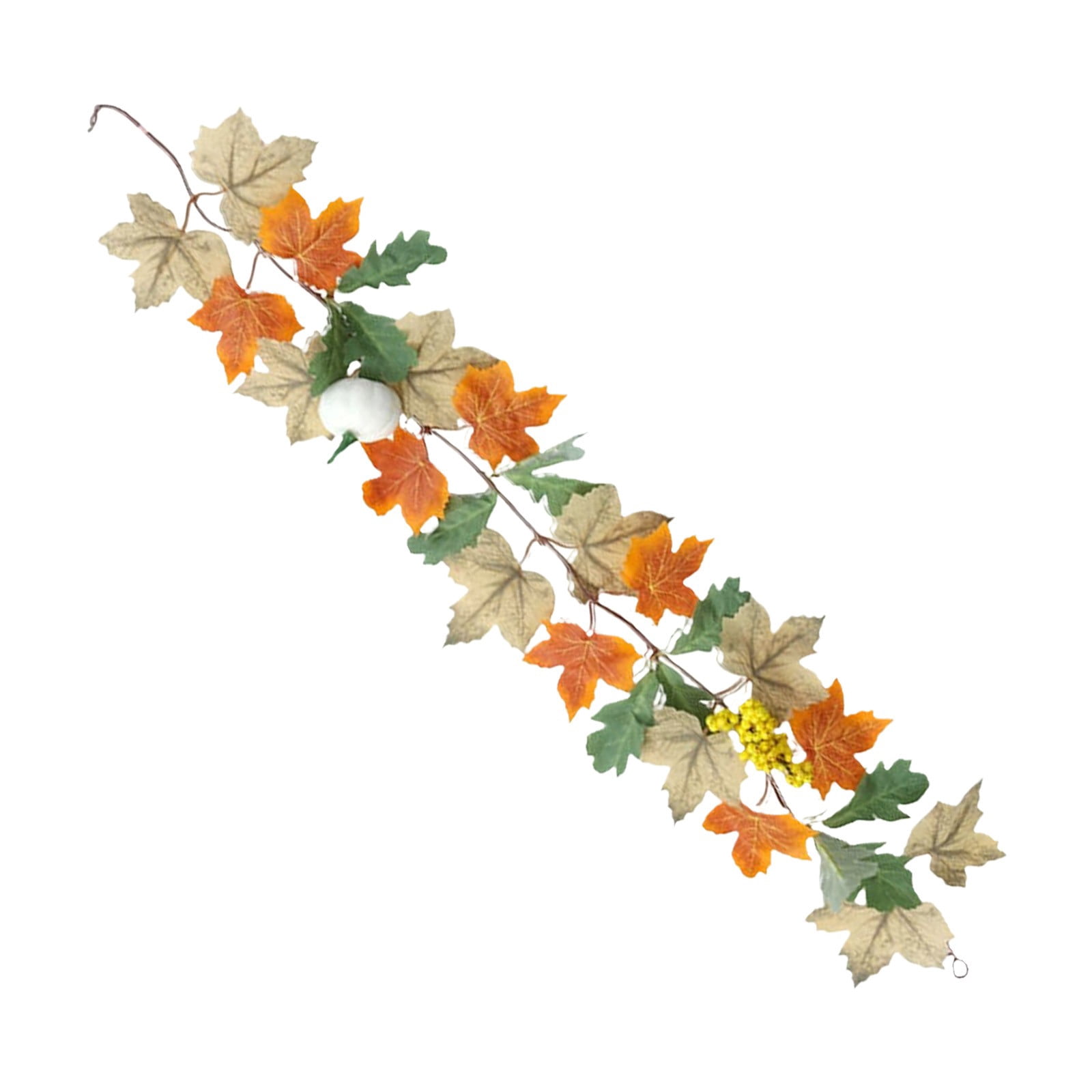 Rattan Cane - Fall Garland Autumn Pumpkin Berry Garland Thanksgiving ...