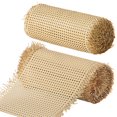 thumbnail image 1 of 1 Pc  15.75 in × 78.74 in,Rattan Cane Webbing Roll, Plastic Faux Rattan Weaving for DIY Projects, Versatile Craft Material for Furniture Decoration, Room Partitions, and Art Designs, 1 of 5