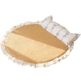thumbnail image 1 of Rattan Cat Cooling Mat with Cat Ear Pillow, Non-Slip Scratch-Resistant Summer Pet Pad, 3 Sizes, 1 of 8