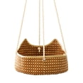 thumbnail image 1 of Rattan Cat Hammock - Breathable Hanging Pet Bed for Indoor/Outdoor Use, Summer Cooling Cat Swing for Balcony, Cage, or Window, Comfortable for Cats & Small Pets, 1 of 8