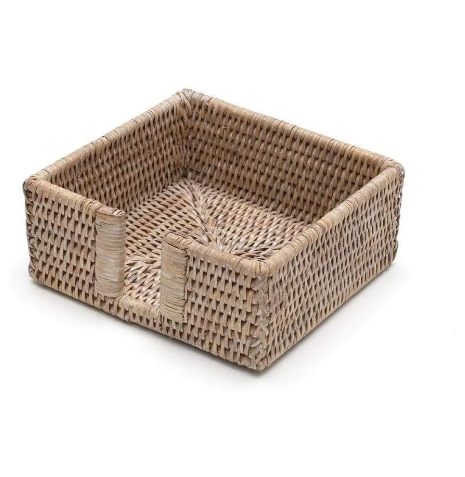 Cocktail Napkin Holder - White Porcelain