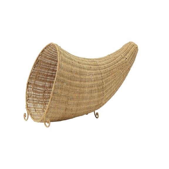 Rattan Cornucopia Tabletop Dcor by Ashland