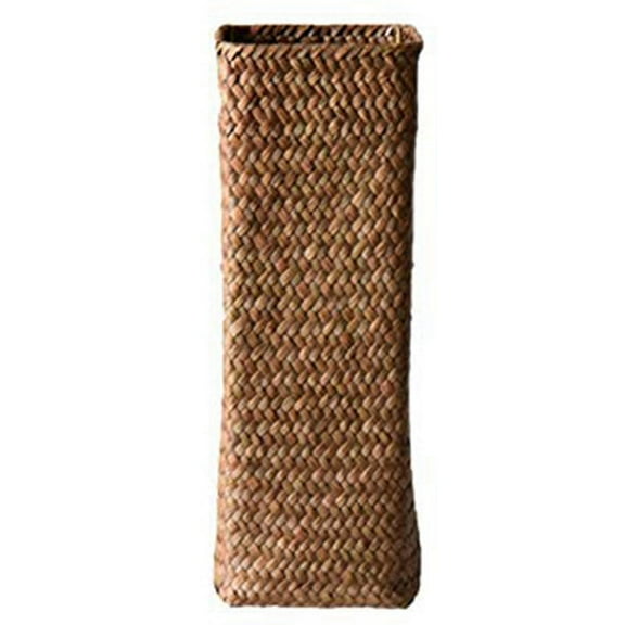 Rattan Flower Vase Bamboo Baskets Decoration Vases Flower Fruit Basket Flower Vase Tall Vases Decor Brown