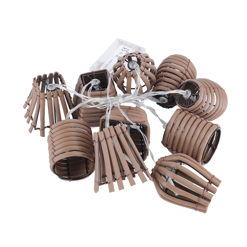 Led Rattan Light Estrela Rattan Lamps String Lights LED Rattan Balls Fairy Lights ...