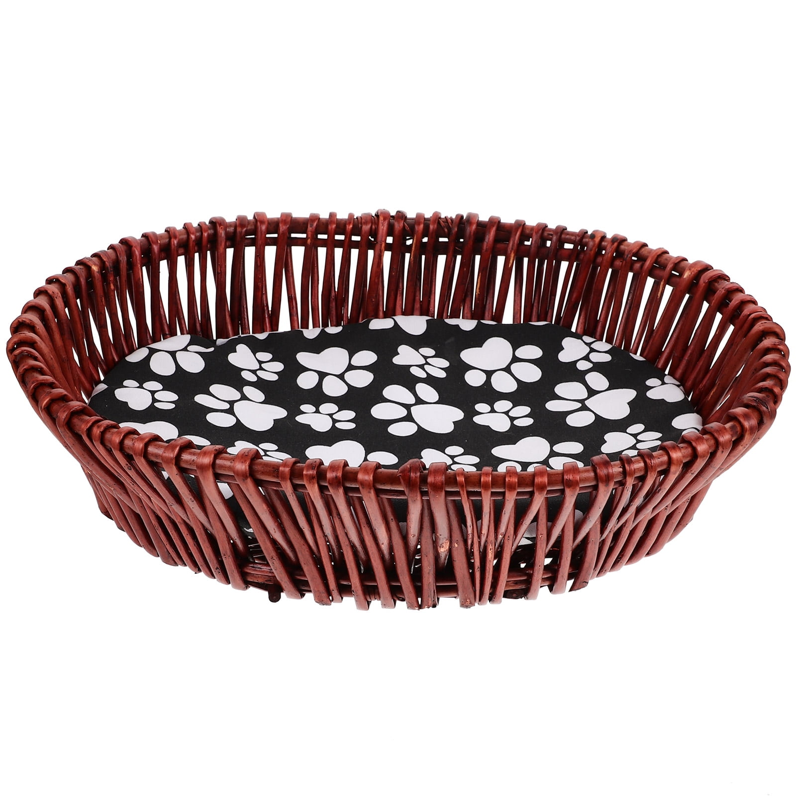 Rattan Pet Nest Cat Litter Rattan Dog Bed Large Dog Satsuma Pet Nest