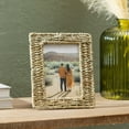 thumbnail image 1 of Rattan Picture Frame with Easel Back, 4"Lx6"H Photo, 1 of 1