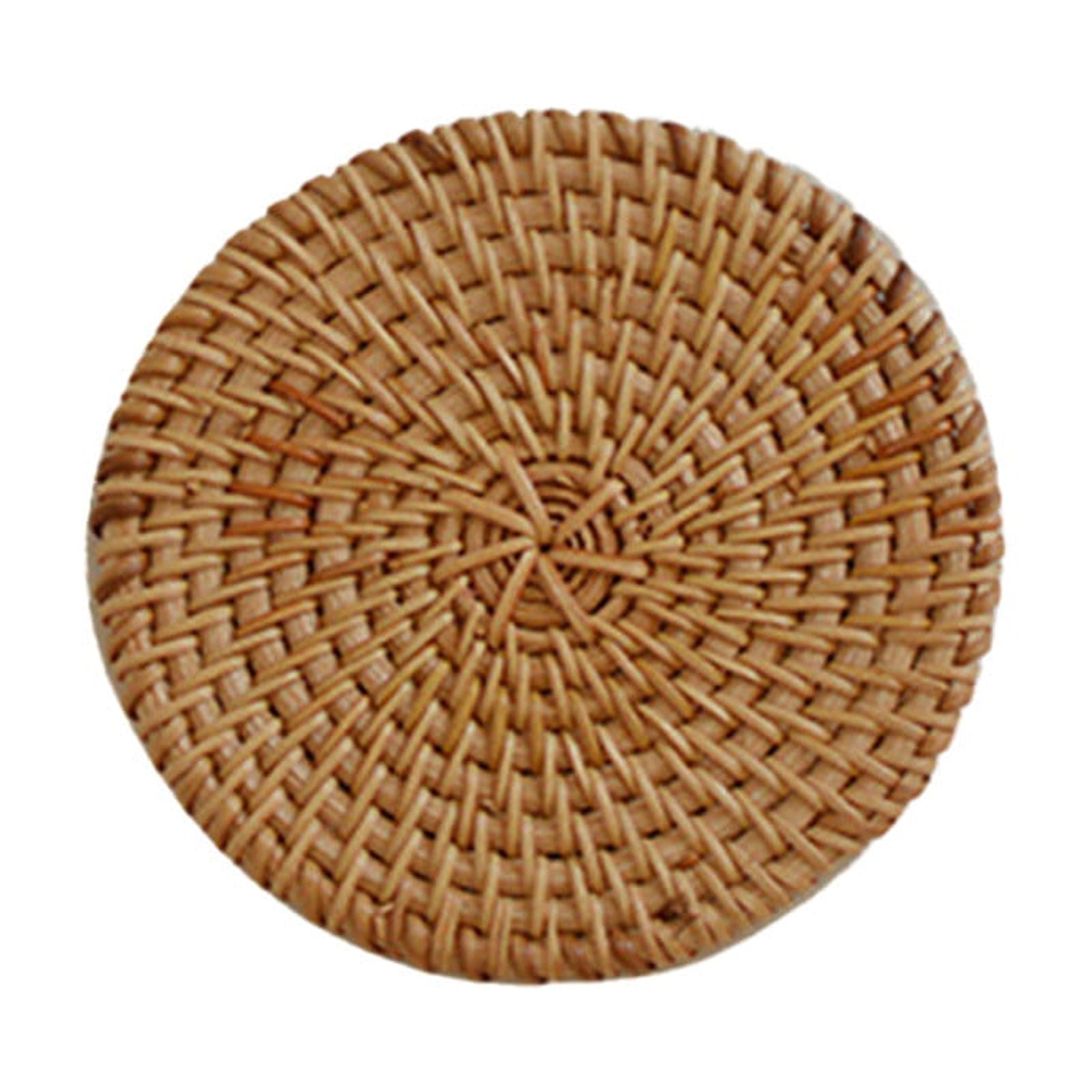 Rattan Placemats - One of 4 Sizes Round Placemats, Round Woven ...