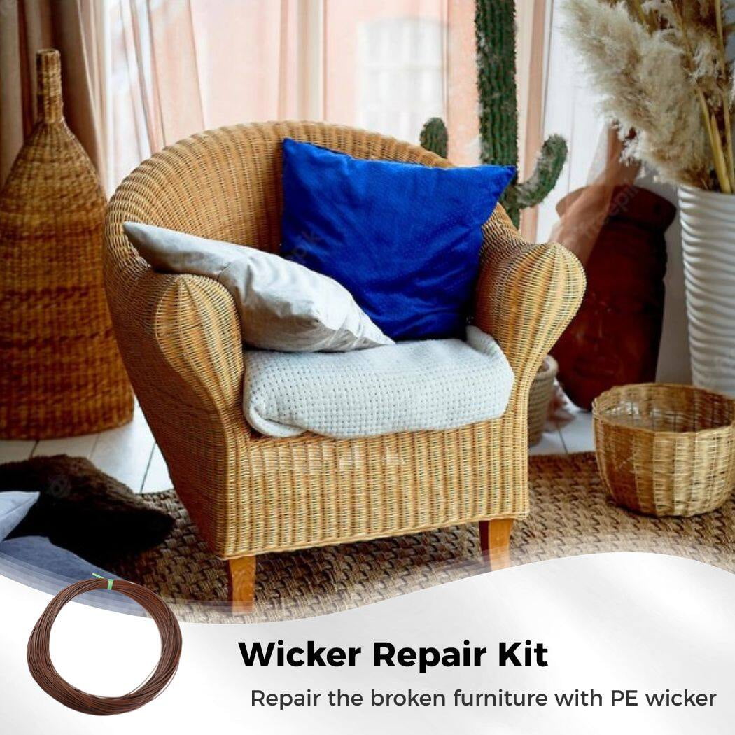 Rattan Repair Roll DIY Round Rattan Fix Kit Wicker Repair Material