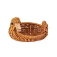 thumbnail image 1 of Rattan Storage Basket, Animal Shape Wicker Bin for Home Organizer, Woven Basket for Vegetable Storage, Decorative Animal Basket for Kitchen, Lightweight Imitation Rattan Basket, 1 of 5