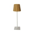 thumbnail image 1 of Rattan Table Lamp,Small Wicker Lamp Cordless Rattan Lamp LED Portable Woven Lamp Desk Lamp Lights for Restaurant Kitchen Patio Dinner Dining, 1 of 8