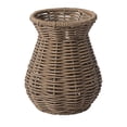 thumbnail image 1 of Rattan Vase for Decor Woven Vase Flower Arrangement Country Rustic Style Rattan Flower Basket for Tabletop Centerpiece Home Decor, 5.70 X 4.72 X 4.72 Inches, 1 of 7