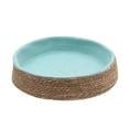 thumbnail image 1 of Rattan Weaving Cat Bed – Round Semi-Enclosed Pet Cushion, Scratch-Resistant & Durable, Perfect for Storage & Rest, Large Size‌, 1 of 2