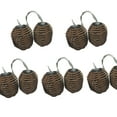 thumbnail image 1 of Rattan Wire Ball Style Decorative Lantern String Lights - Rattan Ball String Lights Fairy Lights Indoor Outdoor Boho Hollow String Light for Home Pergola Garden Party Backyard, 10 Lights, 1 of 4
