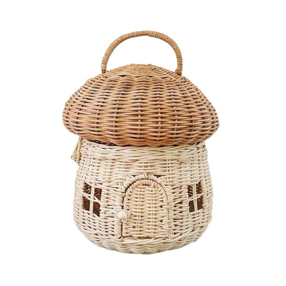 Rattan Woven Bag with Smooth Edges Harmless to People Protect You in All Aspects