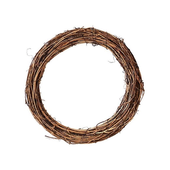 Rattan Wreaths, Vine Branch Wreath, Rattan Wreath for DIY Christmas Craft, Front Door Wall Hanging, Wedding and Party Decors