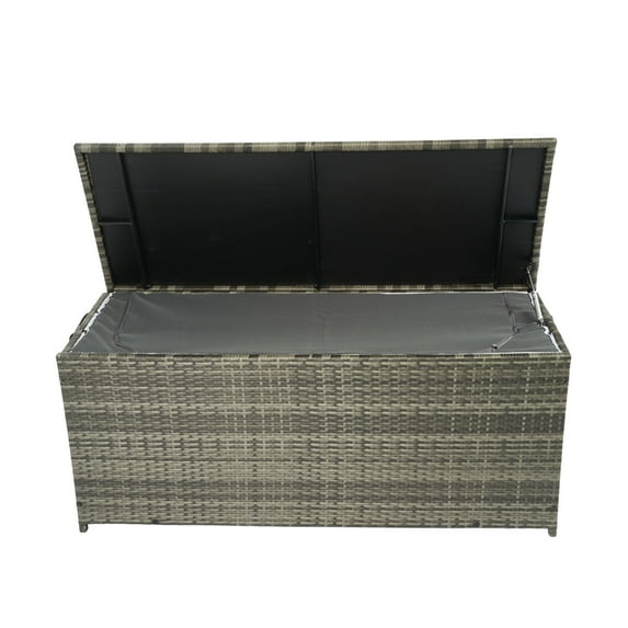 Rattan and Metal - Oversize Storage - Patio and Yard Use - Easy for Kids