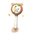 Rattle Drum Cartoon Pattern Percussion Handheld Educational Shaking