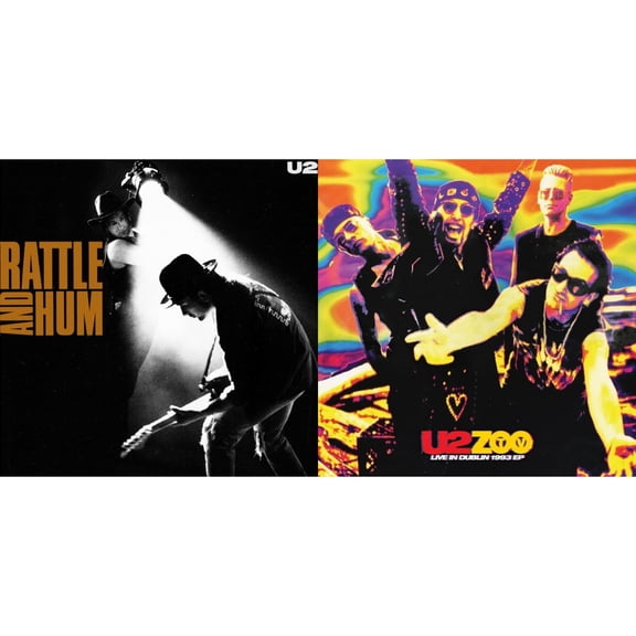 Rattle & Hum & Zoo Tv: Live In Dublin 1993 (Ep) [LP Vinyl Bundle]