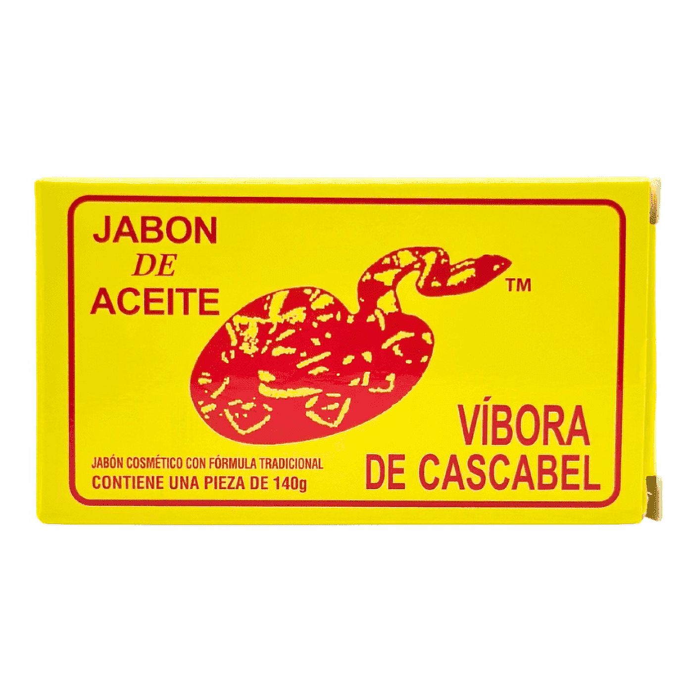 Jabón Aceite Vibora De Cascabel – Rattlesnake Oil Soap Bar 140g (4 Pack)