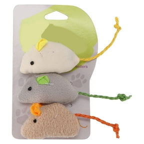 Rattle Squeaking Small Mouse Funny Fake Rattles Rat,Plush Mouse Toy Simulation Interactive Cat Mouse Toy for Dogs Cats Pet Gift Indoor Moving Activity
