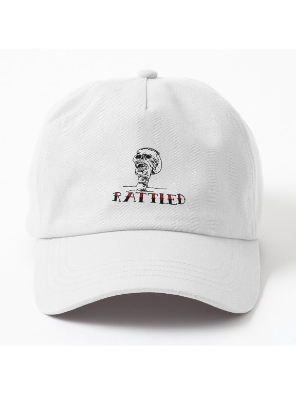 Rattled Man Baseball Cap, Graphic Hat Style Design