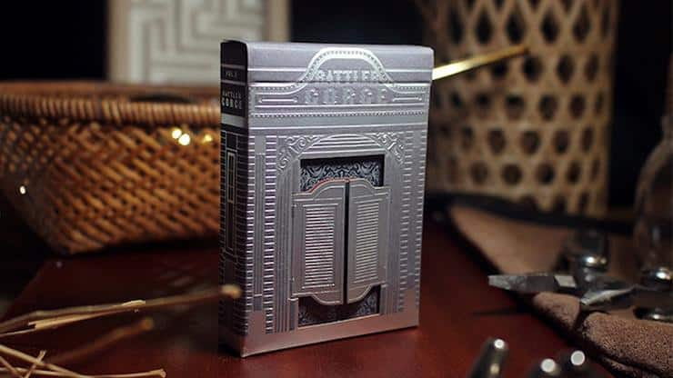 Rattler Gorge Noir Playing Cards by Deckidea
