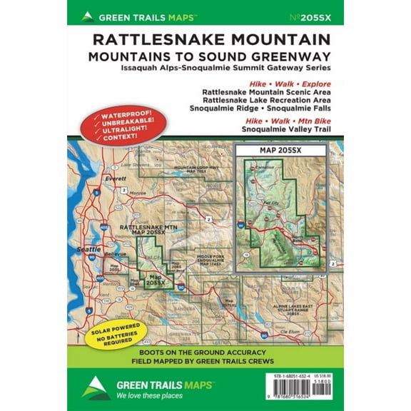 Rattlesnake Mountain, Wa 205sx, (Paperback)