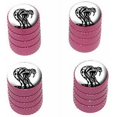 thumbnail image 1 of Rattlesnake Snake On White Cobra Tire Rim Wheel Aluminum Valve Stem Caps, Multiple Colors, 1 of 1