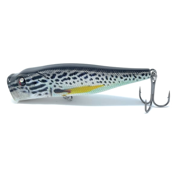 Rattlin Topwater Popper Lure from GotLured great for Bass, Bream, Catfish and many other freshwater fish