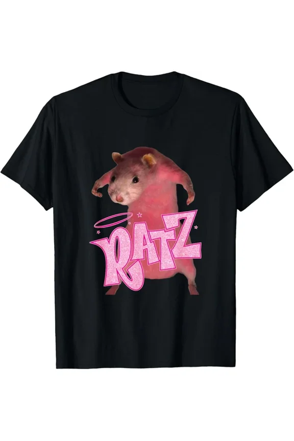 Ratz Funny Pink Mouse Rat T-Shirt