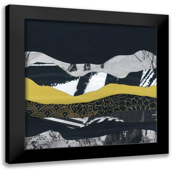 Rau, Lorelle 20x20 Black Modern Framed Museum Art Print Titled - Mountain Series #149