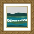 thumbnail image 1 of Rau, Lorelle 26x26 Gold Ornate Wood Framed with Double Matting Museum Art Print Titled - Mountain Series #95, 1 of 4