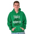 thumbnail image 1 of Raunchy Funny Tacos Tuesdays Burritos Unisex Plus Size Hoodie Brisco Brands 5X, 1 of 6