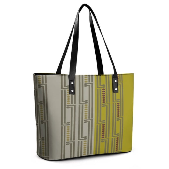 Rauponga (lime Pink) Woman Leather Handbags Large Tote Bag Fashion Portable Handbags With Zipper