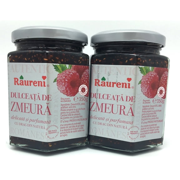 Raureni Raspberry Preserves 350 g Pack of 2