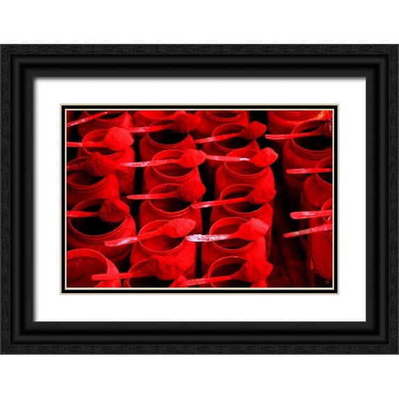 Rauscher, Michel 18x13 Black Ornate Wood Framed with Double Matting Museum Art Print Titled - Global Spice 4