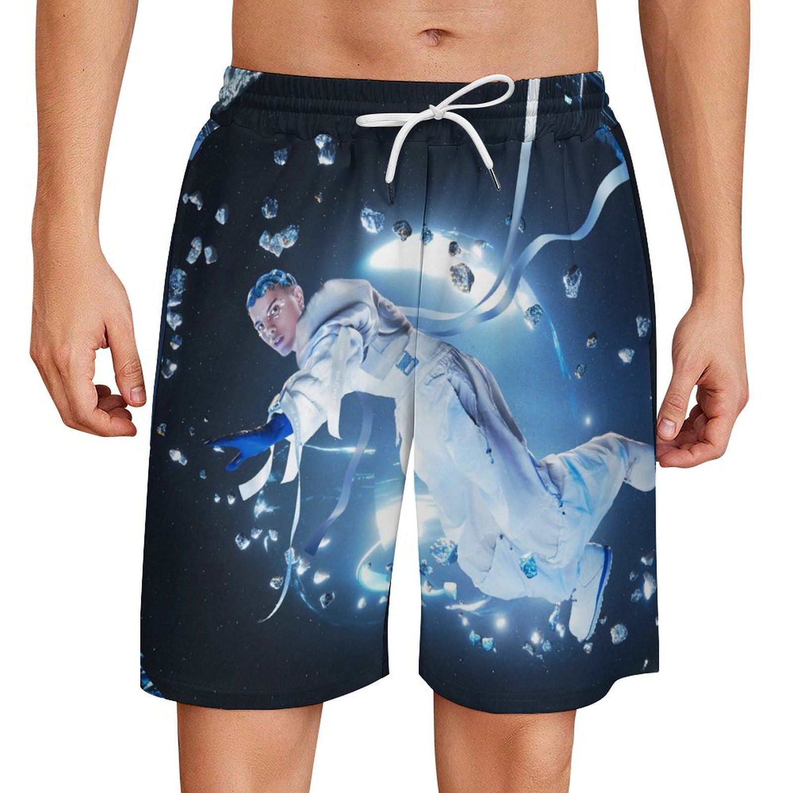 Rauw Alejandro Album Short Sweatpants Summer Daily Cozy Lounge Shorts ...