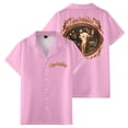 thumbnail image 1 of Rauw Alejandro Cosa Nuestra Album Shirt Women Men Camp Collar Short Sleeve V-Neck Fashion Shirts, 1 of 3