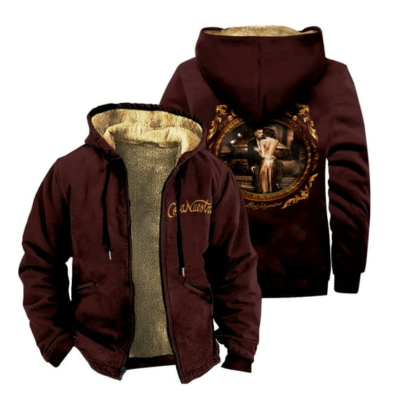 Rauw Alejandro Cosa Nuestra Album Zipper Hoodies Women Men Jacket Parkas Long Sleeve Fashion Streetwear Coat