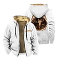 thumbnail image 1 of Rauw Alejandro Cosa Nuestra Album Zipper Hoodies Women Men Jacket Parkas Long Sleeve Fashion Streetwear Coat, 1 of 3