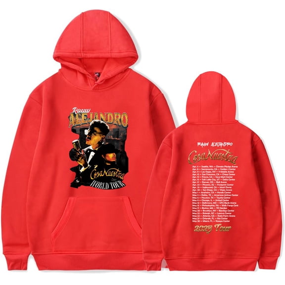 Rauw Alejandro Cosa Nuestra Concert Merch Tour Hoodie Men/Women Unisex Long Sleeve Sweatshirt Pullover Streetwear