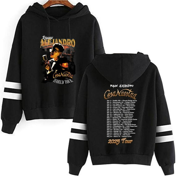 Rauw Alejandro Cosa Nuestra Concert Merch Tour Hoodie Men/Women Unisex Long Sleeve Sweatshirt Pullover Streetwear
