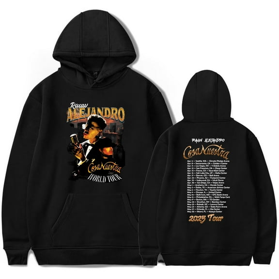 Rauw Alejandro Cosa Nuestra Concert Merch Tour Hoodie Men/Women Unisex Long Sleeve Sweatshirt Pullover Streetwear