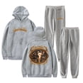 thumbnail image 1 of Rauw Alejandro Cosa Nuestra Hoodie Jogger Pants Two Piece Set Sweatshirts+Sweatpants Women Men Trendy Outfit Sets, 1 of 6
