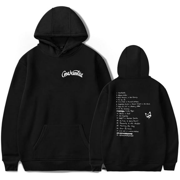 Rauw Alejandro Cosa Nuestra Merch Hoodies Casual Women Men Long Sleeve Sweatshirt Fashion Clothes