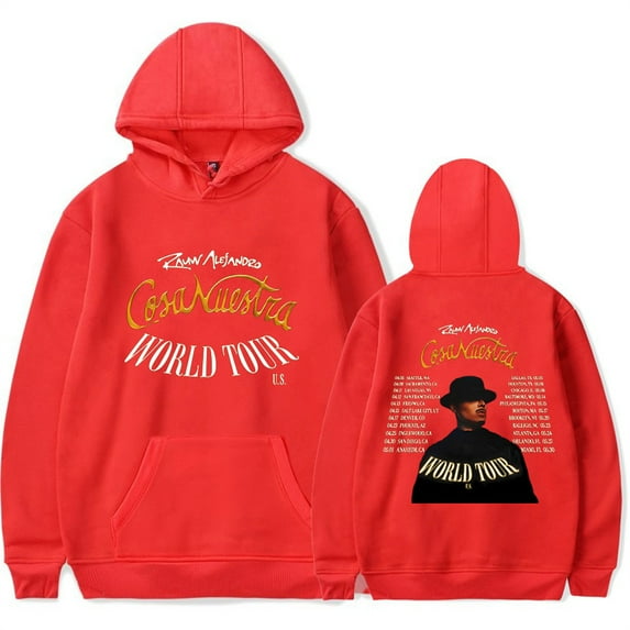 Rauw Alejandro Cosa Nuestra World Tour 2025 Hoodies Unisex Sweatshirts Cool Pullovers