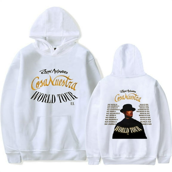 Rauw Alejandro Cosa Nuestra World Tour 2025 Hoodies Unisex Sweatshirts Cool Pullovers